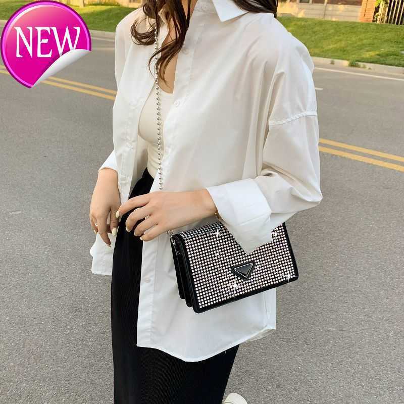 Brand Designer bag Shoulder Bags Crossbody bag Tote 2023 New Women's Fashion Flash Diamond Small Square Bag Messenger packet Gift Box Packaging Factory Direct Sales, Black
Brand Designer bag Shoulder Bags Crossbody bag Tote 2023 New Women's Fashion Flash Diamond Small Square Bag Messenger packet Gift Box Packaging Factory Direct Sales, Black