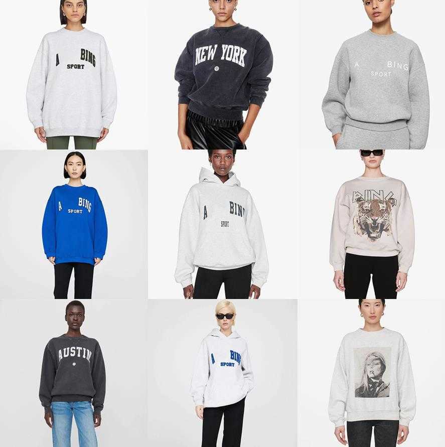 Womens Hoodies Sweatshirts ANINE BING CITY pullover LetterTop embroidery hoodie long sleeve casual clothing
Womens Hoodies Sweatshirts ANINE BING CITY pullover LetterTop embroidery hoodie long sleeve casual clothing