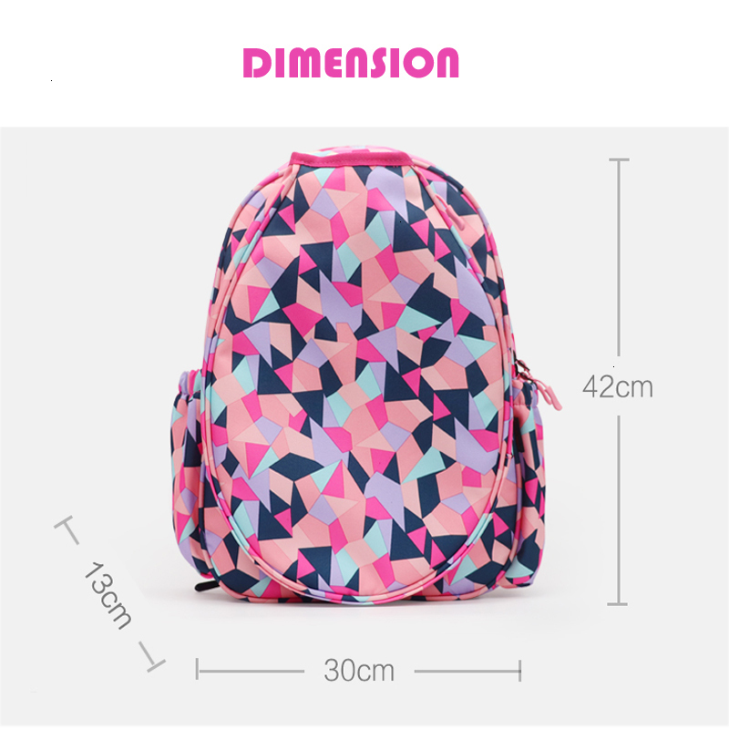 Tennis Bags Colorful GreatSpeed Tennis Backpack Polyester 1-2 Pack Tenis Squash Badminton Rackets Sports Bag Clothing Shoes Warehouse Bags 220913