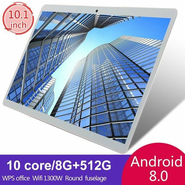 101quot Tablet WiFi 8G RAM 512G ROM Android 80 10 Core Game Education Kids Gift8966555, Silver
101quot Tablet WiFi 8G RAM 512G ROM Android 80 10 Core Game Education Kids Gift8966555, Silver