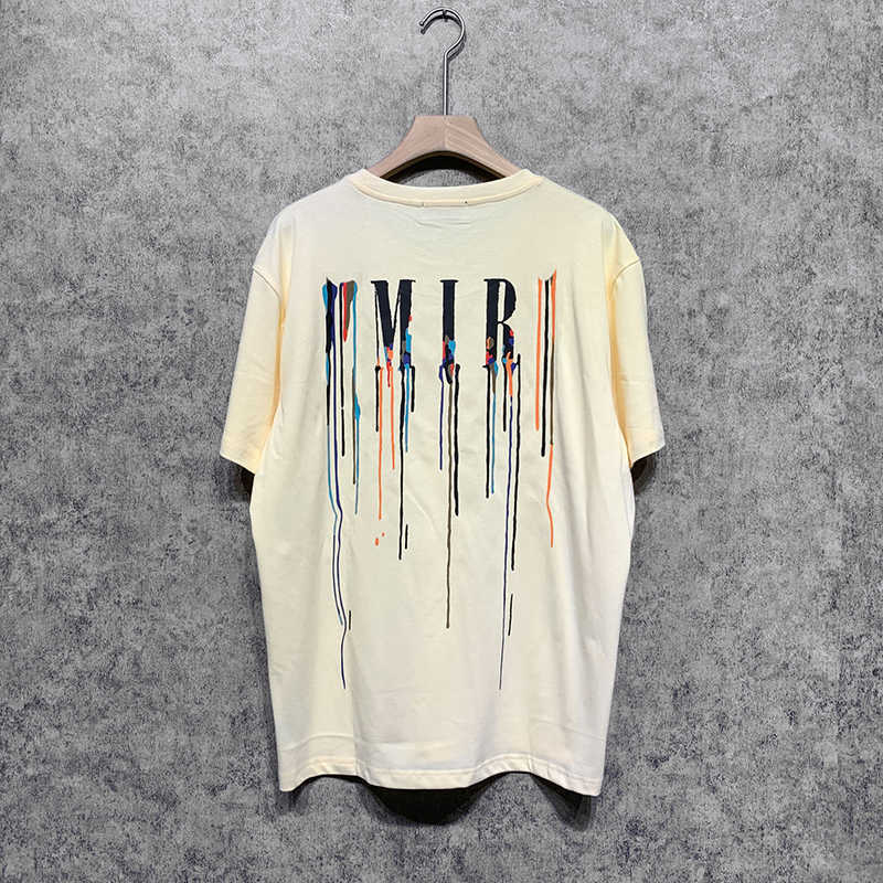 Designer New Womens Mens Colors Tees Letter Printed Tops Amirs Fashion Brand Men Women Personality Cotton Travel Loose t Shirtsvdj3, Color 7
Designer New Womens Mens Colors Tees Letter Printed Tops Amirs Fashion Brand Men Women Personality Cotton Travel Loose t Shirtsvdj3, Color 7