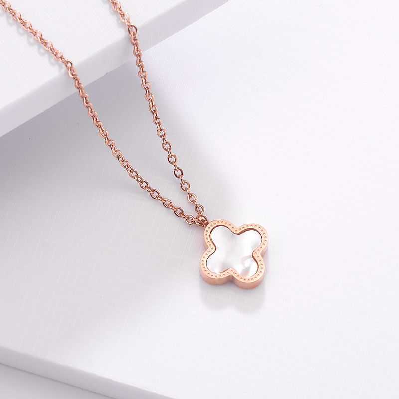 Van Clover Necklace Designer Reversible Four Leaf Clover Necklace Tik-Tok Netflix Same Fashion Ladies Gift
Van Clover Necklace Designer Reversible Four Leaf Clover Necklace Tik-Tok Netflix Same Fashion Ladies Gift