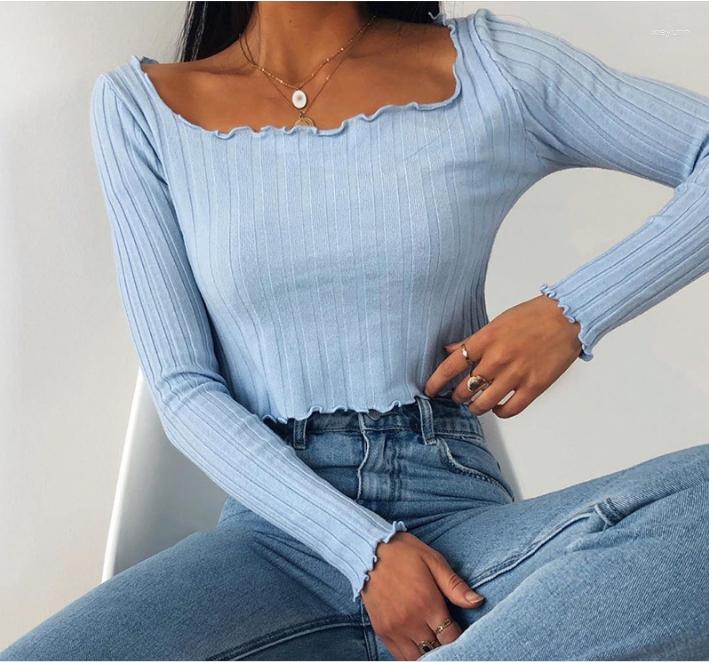 Women's T Shirts VS&LLWQ Woman T-shirts Slim Long Sleeve Solid Color Crop Top 2023 Femen Lotus Leaf Tops Sexy Women Apparel, White
Women's T Shirts VS&LLWQ Woman T-shirts Slim Long Sleeve Solid Color Crop Top 2023 Femen Lotus Leaf Tops Sexy Women Apparel, White