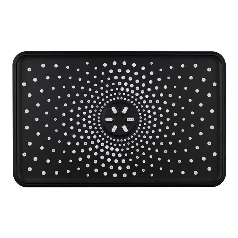 Bathroom Shower Heads Rainfall Square Shower Set Showerhead Large Head Black Rain Waterfall For Bath Bathroom Accessories L260524 - view 4