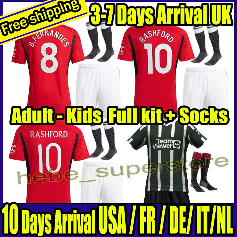 Adult / Kids Full Set 23 24 SANCHO soccer jerseys B. FERNANDES MARTINEZ RASHFORD MANS UTDs football shirt 2023 ERIKSEN ANTONY CASEMIRO DE GEA MANCHESTERS Lancashire AAA, 23-24 away
Adult / Kids Full Set 23 24 SANCHO soccer jerseys B. FERNANDES MARTINEZ RASHFORD MANS UTDs football shirt 2023 ERIKSEN ANTONY CASEMIRO DE GEA MANCHESTERS Lancashire AAA, 23-24 away
