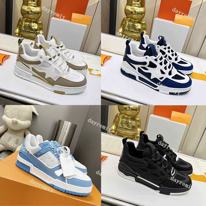 Designer Casual Shoes Mens Sneakers Rubber Trainers Platform Sneaker Multicolor Lace-up Skate Shoes Fashion Running Shoe with box, 13
Designer Casual Shoes Mens Sneakers Rubber Trainers Platform Sneaker Multicolor Lace-up Skate Shoes Fashion Running Shoe with box, 13