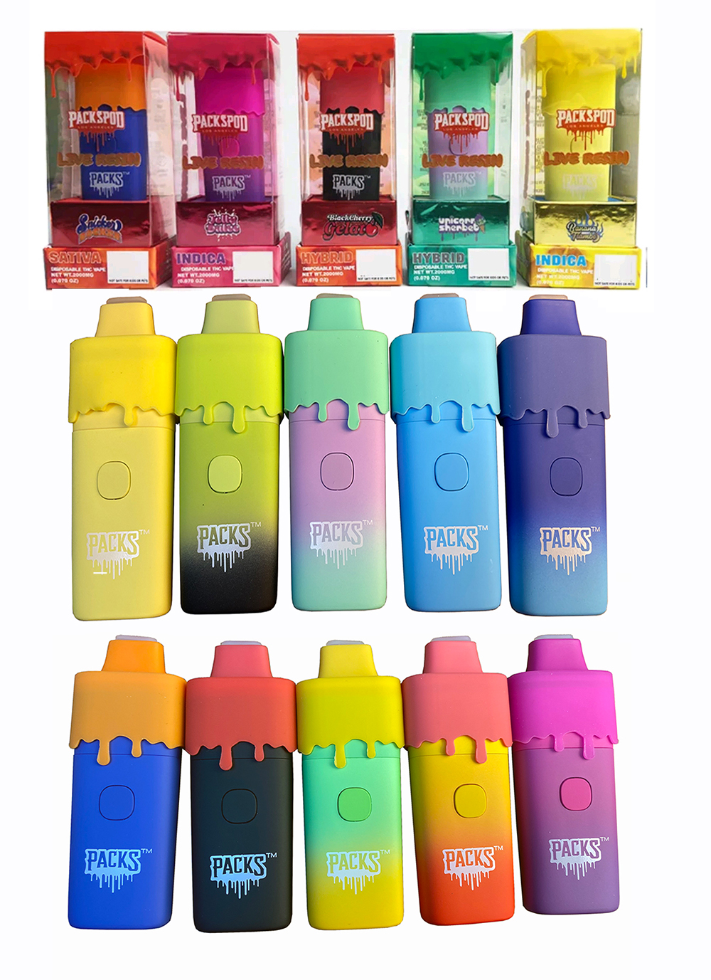 E-cigarette factory direct sales Packspod Packs Disposable Vape Pen 380mAh Rechargeable Battery Empty 2.0ml Vape pen with beautiful packaging
E-cigarette factory direct sales Packspod Packs Disposable Vape Pen 380mAh Rechargeable Battery Empty 2.0ml Vape pen with beautiful packaging