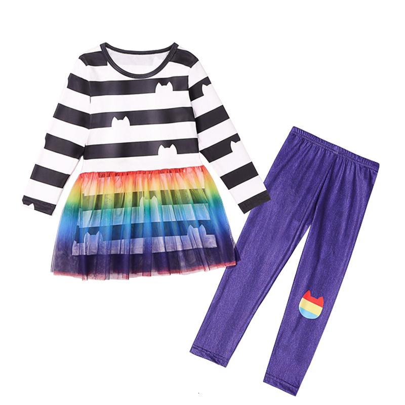 Pajamas Gabby's Dollhouse Girls Princess Cats tastic Dresses Pants Sets Clothes Children Gabby Cosplay Costume Kids Birthday Clothing 230626