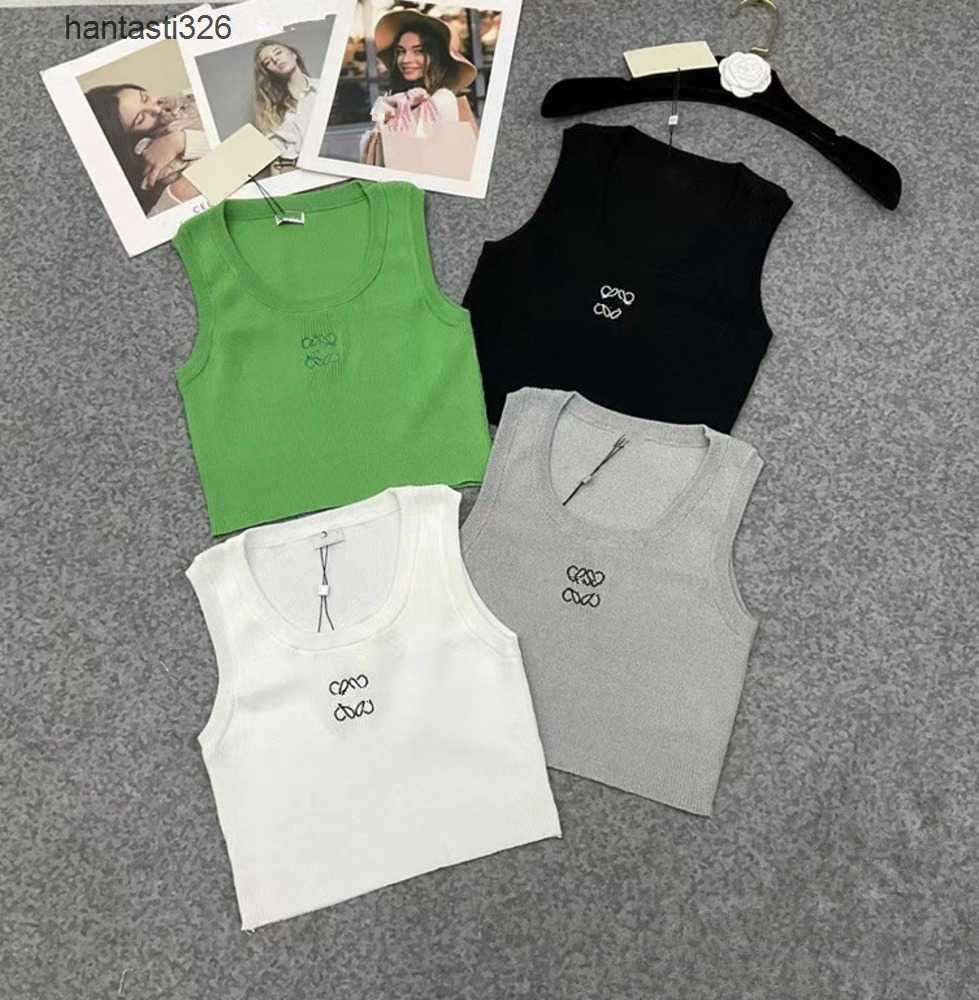 Women's T-Shirt Tank top anagram loewee crop tank designer T Shirts Women Knits Tee Knitted Sport Tops lowewe Woman Vest Yoga Slim and slim Tees Green size, Gray long top
Women's T-Shirt Tank top anagram loewee crop tank designer T Shirts Women Knits Tee Knitted Sport Tops lowewe Woman Vest Yoga Slim and slim Tees Green size, Gray long top