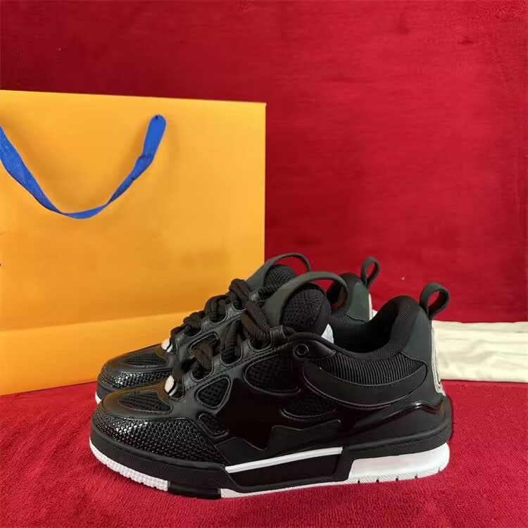 Black White Luxury Skate Sneakers Newest Trainers 2023 Designers Men Shoe Rubber Sole Stretch Cotton Low Top Women Sneakers
Black White Luxury Skate Sneakers Newest Trainers 2023 Designers Men Shoe Rubber Sole Stretch Cotton Low Top Women Sneakers