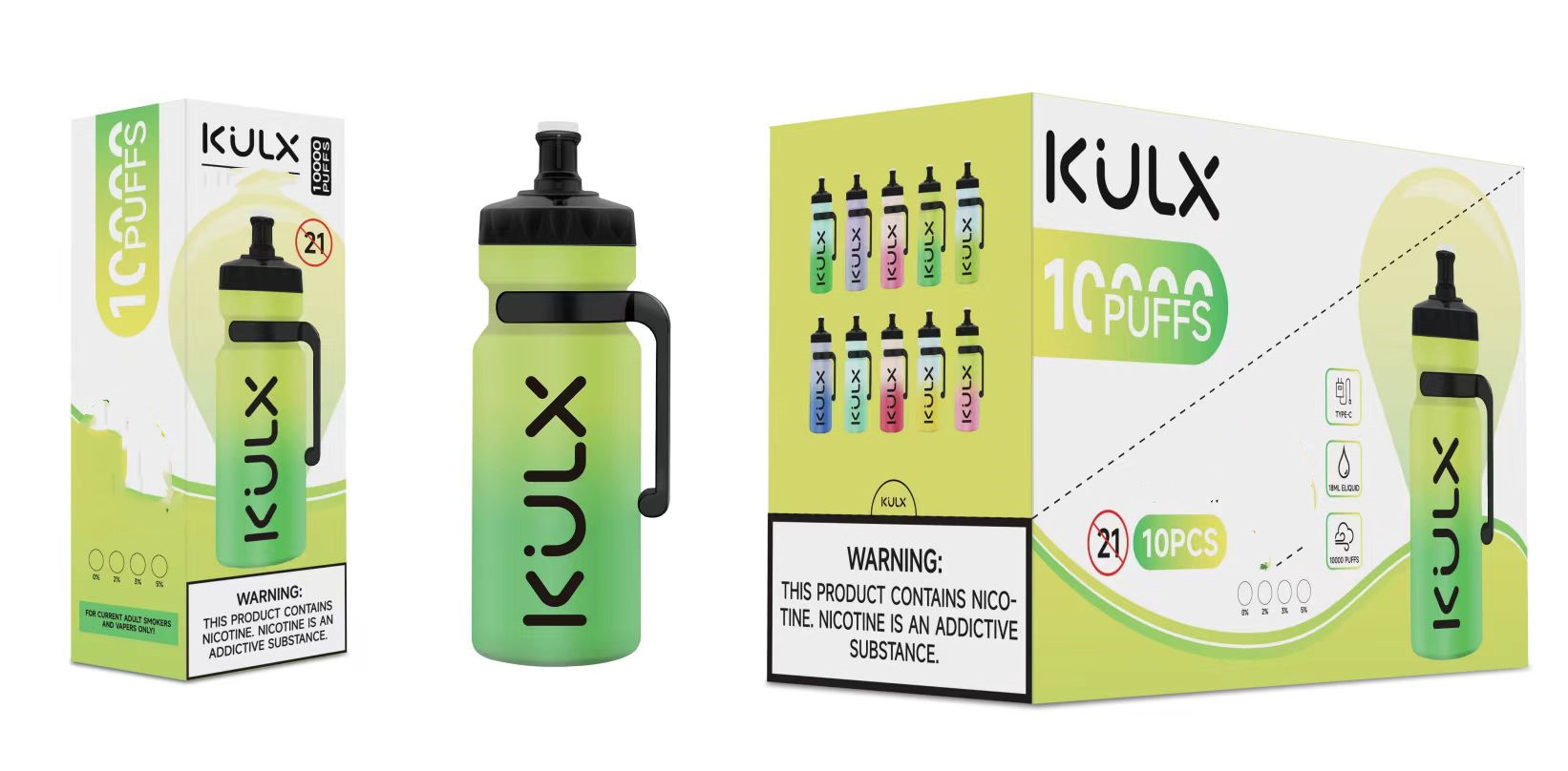 Original KULX10000 Puff Disposable Vape Electronic Cigarette Device Starter Kit 1000mAh Battery 16ml Cartridge Disposable Electronic cigarette 
Original KULX10000 Puff Disposable Vape Electronic Cigarette Device Starter Kit 1000mAh Battery 16ml Cartridge Disposable Electronic cigarette