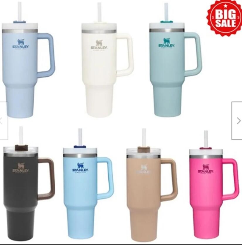 1Pc stanley 40oz Mug Tumbler With Handle Insulated Tumblers Frosted Lids Straw Stainless Steel Coffee Termos Cup With logo GG062799, Frosted white lids with match colors
1Pc stanley 40oz Mug Tumbler With Handle Insulated Tumblers Frosted Lids Straw Stainless Steel Coffee Termos Cup With logo GG062799, Frosted white lids with match colors