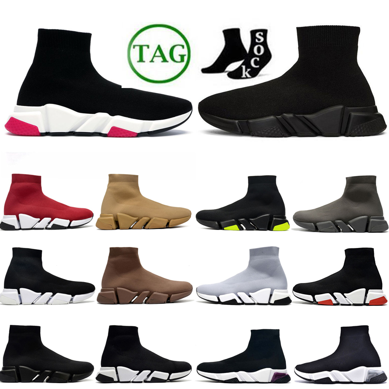 Designer Sock Shoes Comfort Sole Breathable Trainers Black White Loafers Lace Up Women Men Speed Trainer Casual Shoe, F24 36-45
Designer Sock Shoes Comfort Sole Breathable Trainers Black White Loafers Lace Up Women Men Speed Trainer Casual Shoe, F24 36-45