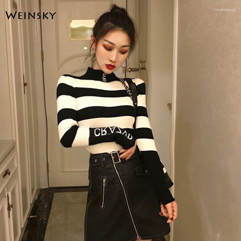 Women's Sweaters Women Striped Knitted Sweater And Pullovers Korean Fashion Style Turtleneck Jumper 2023 Autumn Winter Tops, Black
Women's Sweaters Women Striped Knitted Sweater And Pullovers Korean Fashion Style Turtleneck Jumper 2023 Autumn Winter Tops, Black