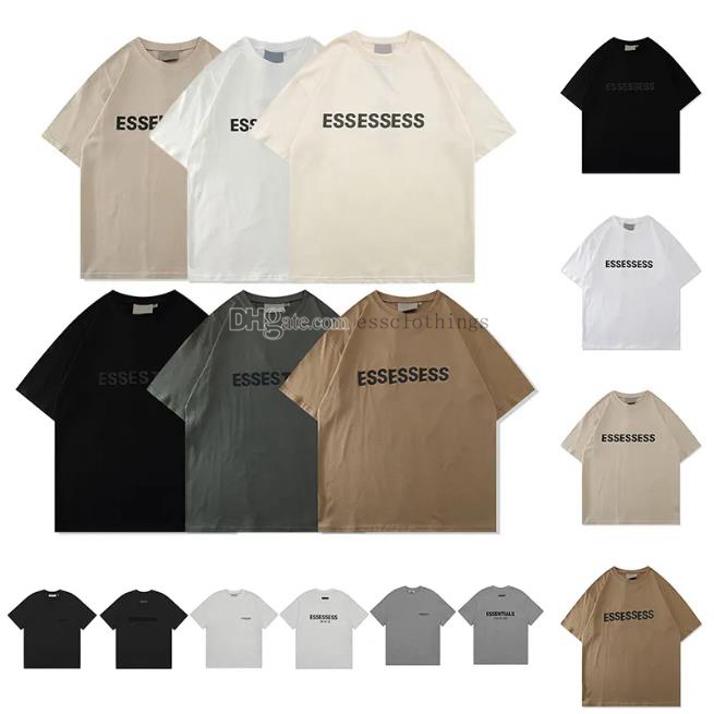 ess Designer pullover T Shirts Chest Letter Laminated Print Short Sleeve High Street Loose Oversize Casual T-shirt Cotton Tops for Men and Women essentail tshirt, 42
ess Designer pullover T Shirts Chest Letter Laminated Print Short Sleeve High Street Loose Oversize Casual T-shirt Cotton Tops for Men and Women essentail tshirt, 42