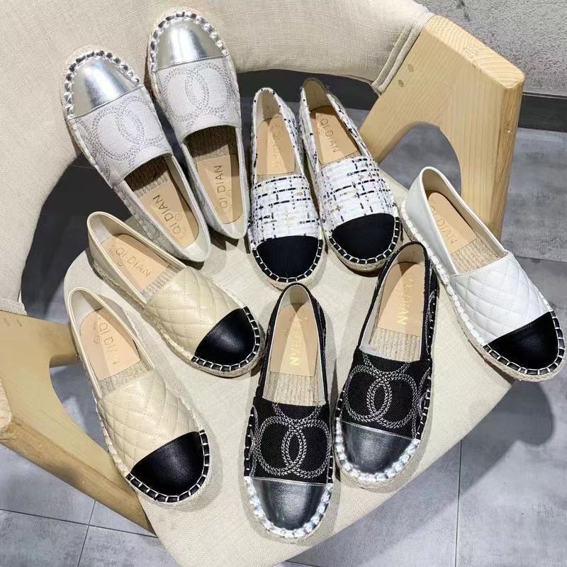 Luxury Casual Women Shoes Espadrilles black Summer Designers ladies flat Beach Half casual lady fashion woman Loafers Fisherman canvas Shoe with box big size 35-42, 10
Luxury Casual Women Shoes Espadrilles black Summer Designers ladies flat Beach Half casual lady fashion woman Loafers Fisherman canvas Shoe with box big size 35-42, 10