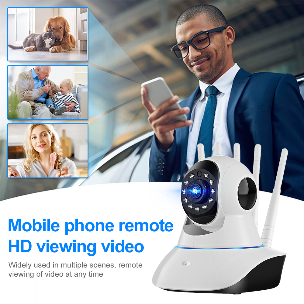 A1 Mini Wifi Wireless IP Surveillance Camera Smart Home Security Baby Monitor CCTV 1080P 360 Rotate LED Night Vision Motion Detection Camcorder Video 