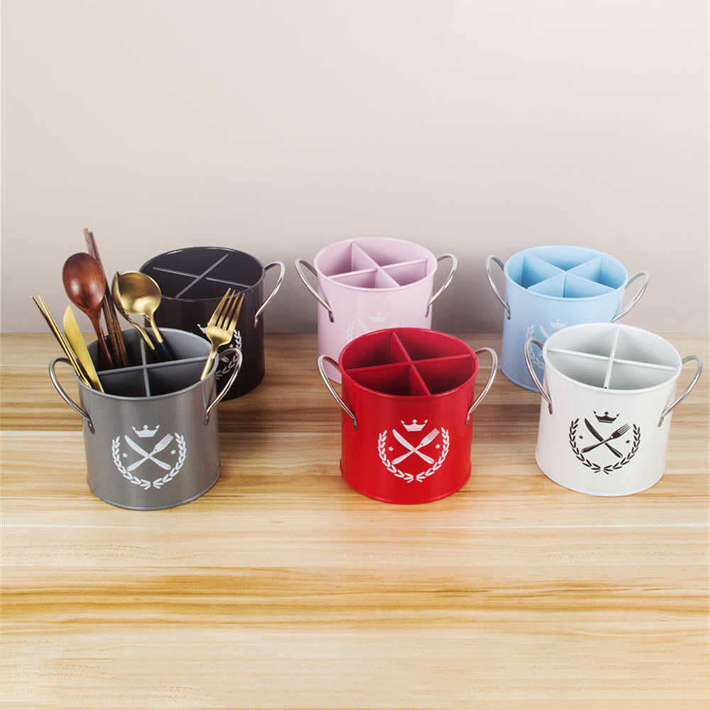 Update For Kitchen Knife Fork Racks Thickened Removable Cutlery Drain Rack New Multifunctional Non Slip Nordic Style