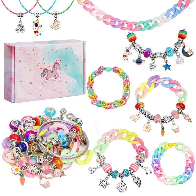 Strand DIY Beads Bracelet Kit Alloy Colorful Women Kid Jewelry Making Accessories Handmade Charms Necklace Christmas Gift
Strand DIY Beads Bracelet Kit Alloy Colorful Women Kid Jewelry Making Accessories Handmade Charms Necklace Christmas Gift