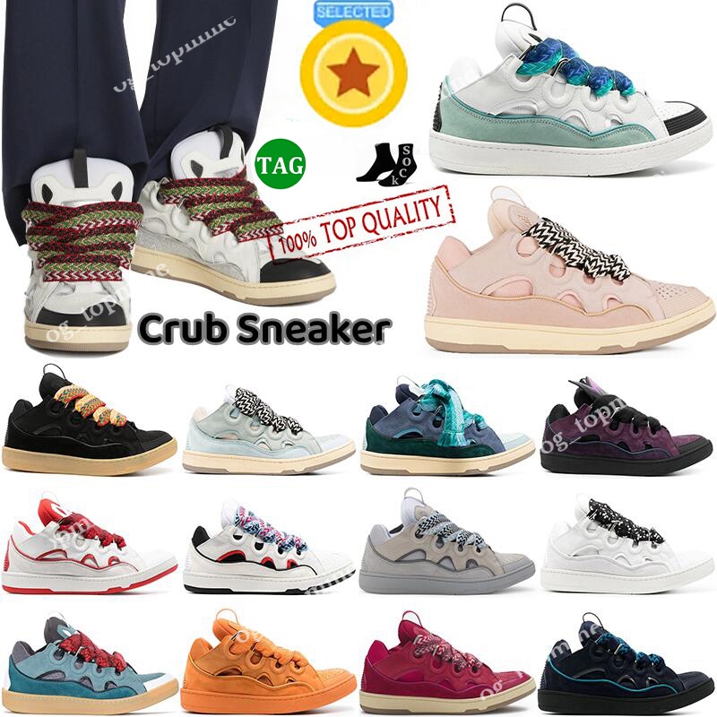 Designer Lanvins Curb sneakers mesh shoes style woven Lace-up Extraordinary Embossed Leather mens womens Rubber nappa calfskin shoe platform sole Lanvin logo, #1
Designer Lanvins Curb sneakers mesh shoes style woven Lace-up Extraordinary Embossed Leather mens womens Rubber nappa calfskin shoe platform sole Lanvin logo, #1