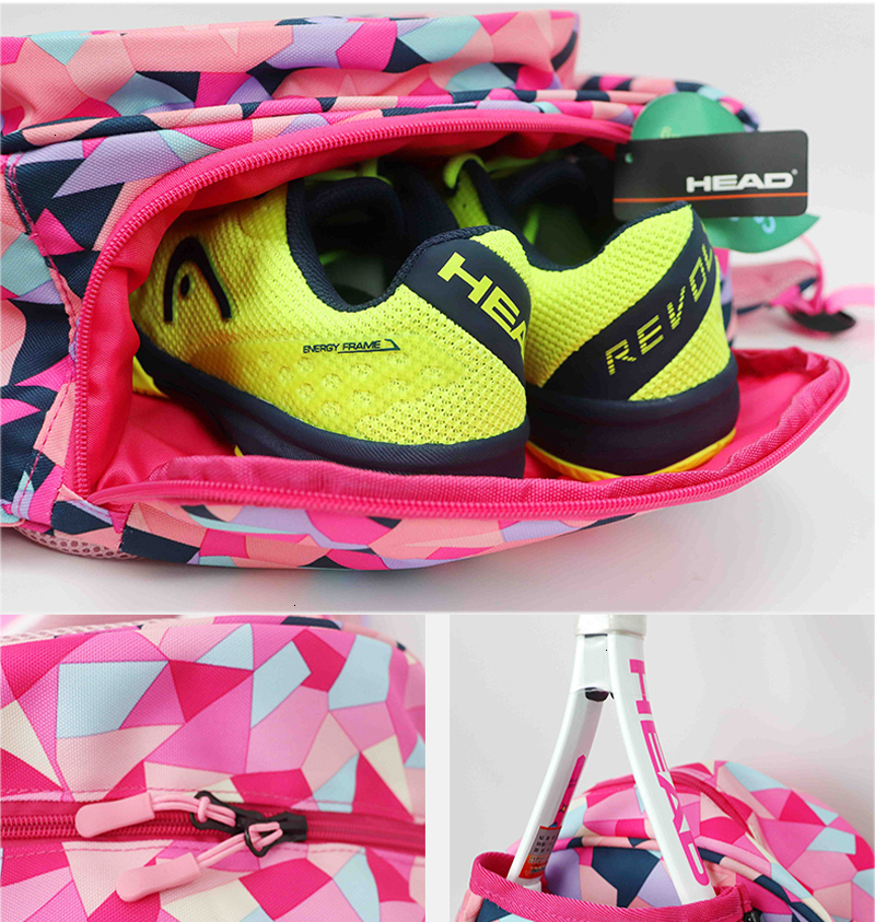 Tennis Bags Colorful GreatSpeed Tennis Backpack Polyester 1-2 Pack Tenis Squash Badminton Rackets Sports Bag Clothing Shoes Warehouse Bags 220913