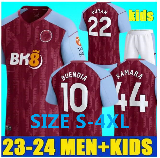 KAMARA 23 24 Home Aston villaES Soccer Jerseys 2023 2024 WATKINS BUENDIA McGINN EL GHAZI DOUGLAS LUIZ MINGS KONSA CASH men kids kit football Shirts fans Player version
KAMARA 23 24 Home Aston villaES Soccer Jerseys 2023 2024 WATKINS BUENDIA McGINN EL GHAZI DOUGLAS LUIZ MINGS KONSA CASH men kids kit football Shirts fans Player version