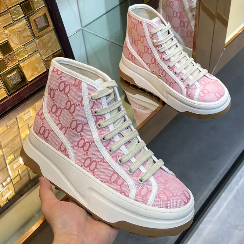 Designer Shoes Women Platform Shoe Luxury Low-cut High Top Sneakers Canavs Embroidery Sneaker Plat-form Fabric Trainer
Designer Shoes Women Platform Shoe Luxury Low-cut High Top Sneakers Canavs Embroidery Sneaker Plat-form Fabric Trainer