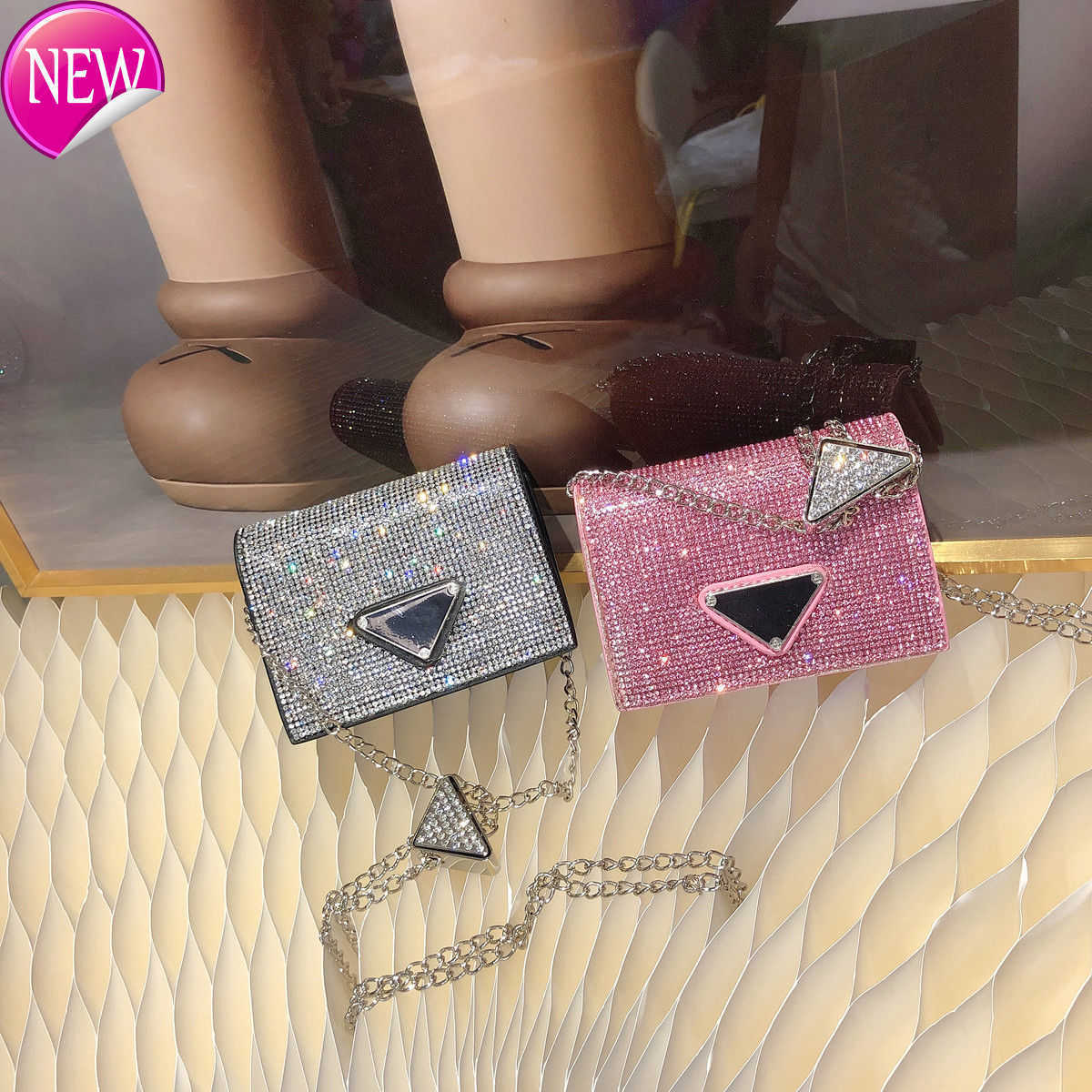 Women's Brand Designer Shoulder Bags Crossbody Bag Tote 2023 New Fashion Texture Diamond Inlaid Senior Quality Mini Portable Messenger Bag Factory Direct Sales, Black trumpet
Women's Brand Designer Shoulder Bags Crossbody Bag Tote 2023 New Fashion Texture Diamond Inlaid Senior Quality Mini Portable Messenger Bag Factory Direct Sales, Black trumpet