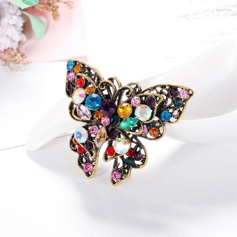 Brooches Crystal Rhinestones Colorful Butterfly For Women Elegant Insect Brooch Pin Coat Fashion Costume Jewelry
Brooches Crystal Rhinestones Colorful Butterfly For Women Elegant Insect Brooch Pin Coat Fashion Costume Jewelry