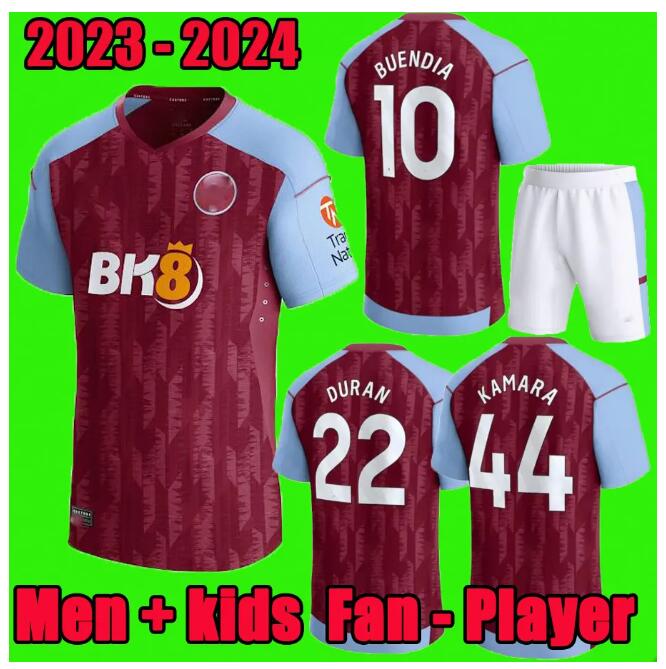 2023 2024 Aston villaES Soccer Jerseys KAMARA 23 24 Home Away Third WATKINS BUENDIA McGINN EL GHAZI DOUGLAS LUIZ MINGS KONSA CASH Football shirt men kids Tops
2023 2024 Aston villaES Soccer Jerseys KAMARA 23 24 Home Away Third WATKINS BUENDIA McGINN EL GHAZI DOUGLAS LUIZ MINGS KONSA CASH Football shirt men kids Tops