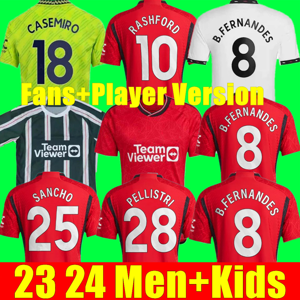 SANCHO 22 23 24 soccer jerseys Antony Martinez RASHFORD Casemiro Eriksen 2024 2023 football shirt fans player MANS UTDs MARTIAL B. FERNANDES MANCHESTERS men kids kit, 23/24 adult home+champion patch
SANCHO 22 23 24 soccer jerseys Antony Martinez RASHFORD Casemiro Eriksen 2024 2023 football shirt fans player MANS UTDs MARTIAL B. FERNANDES MANCHESTERS men kids kit, 23/24 adult home+champion patch
