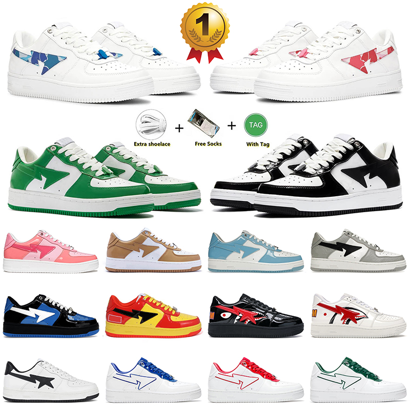 2023 Designer Bape Sta Bapestas SK8 Shoes Low Baped for men Sneakers Patent Leather Black White Camouflage Skateboarding jogging Sports Star Trainers Casual Shoe, B16 beige 36-45
2023 Designer Bape Sta Bapestas SK8 Shoes Low Baped for men Sneakers Patent Leather Black White Camouflage Skateboarding jogging Sports Star Trainers Casual Shoe, B16 beige 36-45