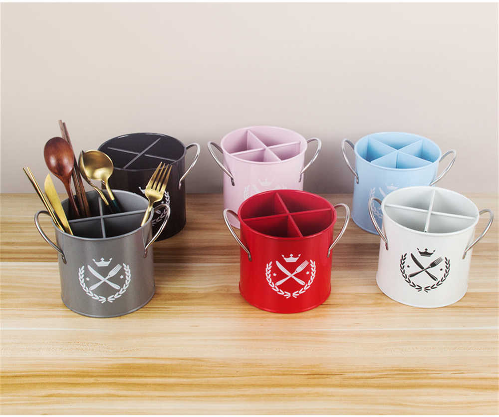 Update For Kitchen Knife Fork Racks Thickened Removable Cutlery Drain Rack New Multifunctional Non Slip Nordic Style