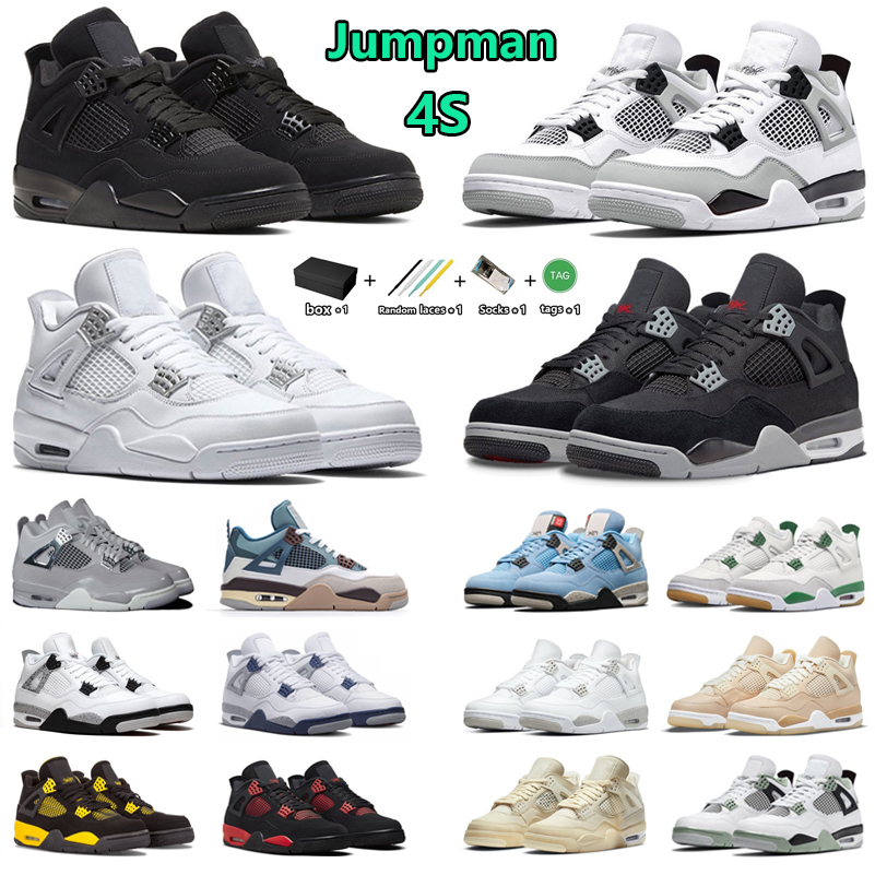 Jumpman 4 Mens Basketball Shoes 4s Military Black Cat Canvas Pine Green Bred Frozen Moments Pure Money Pokemons Red Thunder Sail men women trainers sports sneakers, Color#48
Jumpman 4 Mens Basketball Shoes 4s Military Black Cat Canvas Pine Green Bred Frozen Moments Pure Money Pokemons Red Thunder Sail men women trainers sports sneakers, Color#48