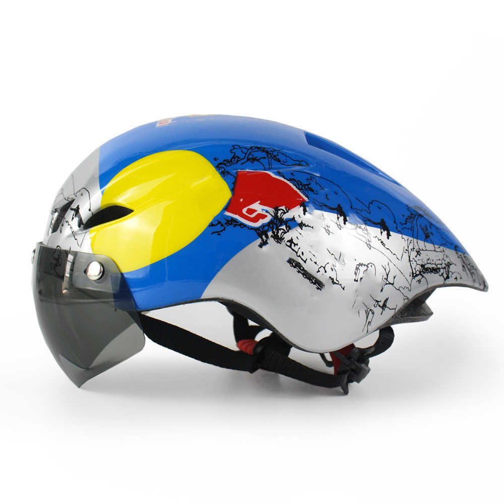 Cycling Helmets Cycling helmet Outdoor sports helmet aero tt Time trial Road bike helmets Riding red MTB mountain bike helmet Bicyc equipment HKD23062