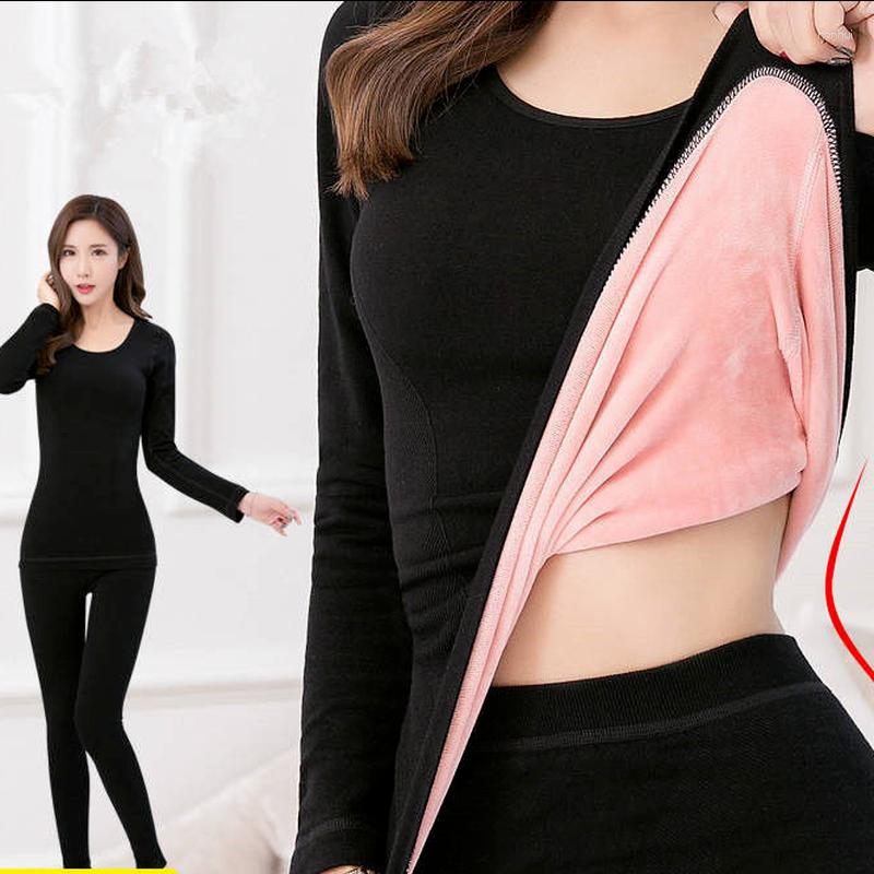 Women's Two Piece Pants Women's Thermal Underwear Woman Winter Sets Long Johns Women Top Set Suits Warming X361, Hei
Women's Two Piece Pants Women's Thermal Underwear Woman Winter Sets Long Johns Women Top Set Suits Warming X361, Hei