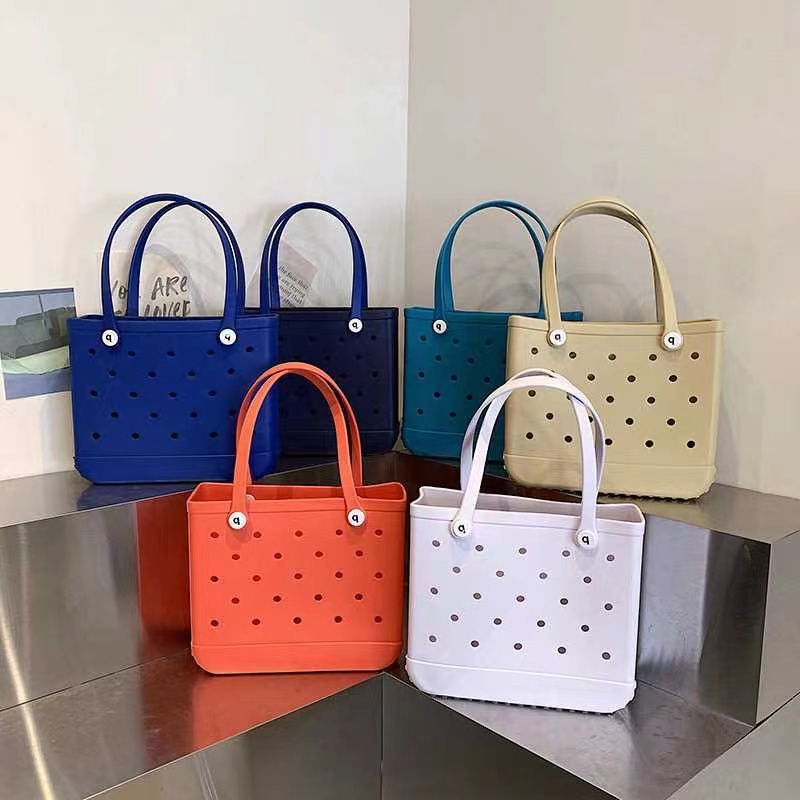 Bogg Bag Silicone Beach Custom Tote Fashion Eva Plastic Beach Bags Women Shoulder bag Cross Body mens hand bags Outdoor Handbag Soft Travel Storage Bag EVA summer
Bogg Bag Silicone Beach Custom Tote Fashion Eva Plastic Beach Bags Women Shoulder bag Cross Body mens hand bags Outdoor Handbag Soft Travel Storage Bag EVA summer