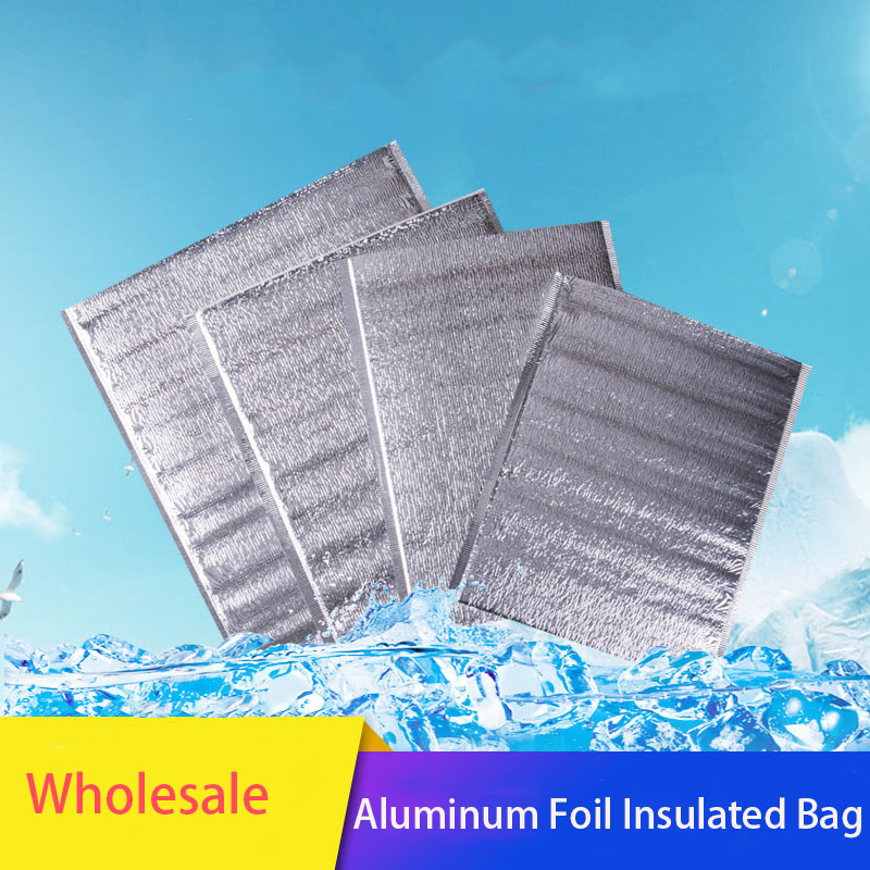 Aluminum Foil Insulated Bag Reusable Thermal Lunch Bags Reusable Insulation Bags Thermal Box Liners Hot Cold Storage Bags for Food 
Aluminum Foil Insulated Bag Reusable Thermal Lunch Bags Reusable Insulation Bags Thermal Box Liners Hot Cold Storage Bags for Food