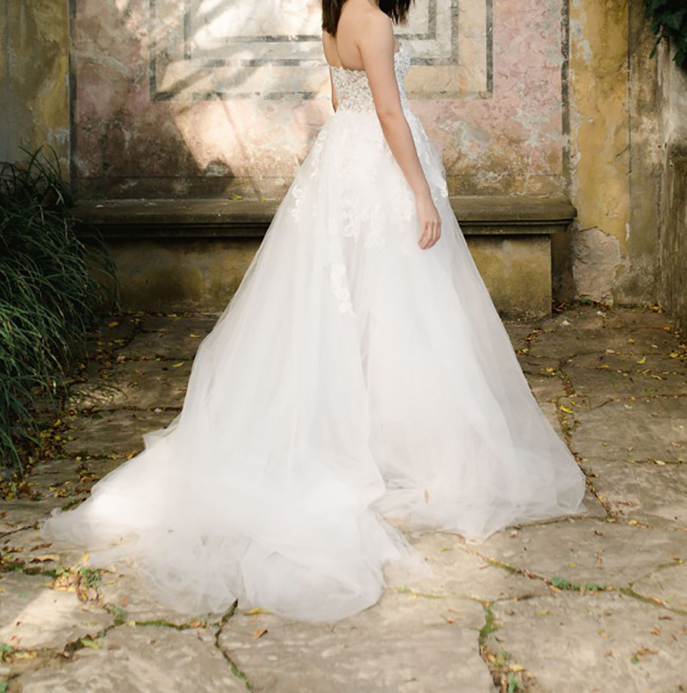 Unique Sheath Wedding Dresses with Detachable Train Strapless 2 Pieces Bridal Pants Suit Bride Jumpsuit for Wedding Party