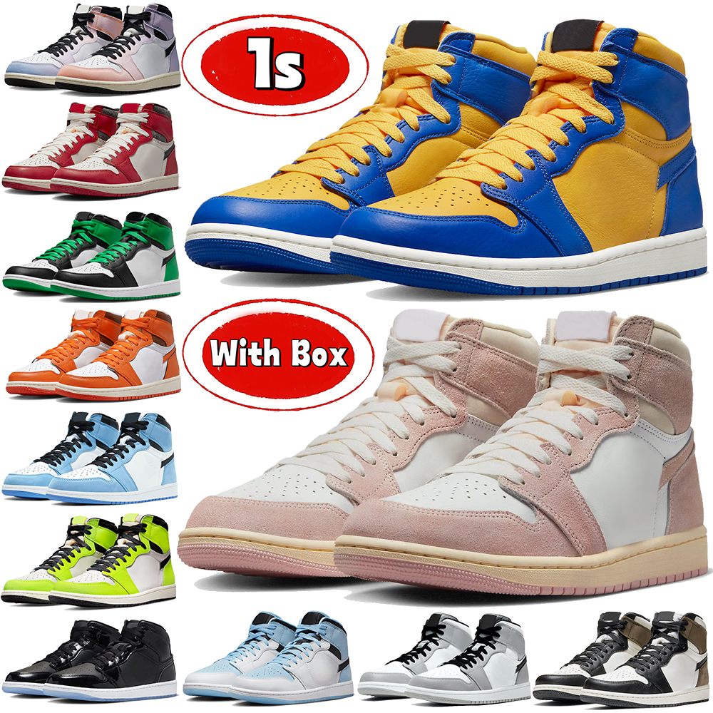With Box Jumpman 1 1s Basketball Shoes mens High Washed Pink Reverse Laney OG Skyline Lucky Green Chicago Lost Found Light Smoke Grey White Sneakers Women Trainres, High chicago
With Box Jumpman 1 1s Basketball Shoes mens High Washed Pink Reverse Laney OG Skyline Lucky Green Chicago Lost Found Light Smoke Grey White Sneakers Women Trainres, High chicago