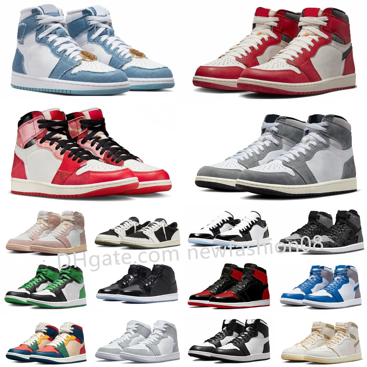 NEW Jumpman 1 Mens Basketball Shoes 1s Sneakers Spider-Verse Washed Pink Bred Patent University Blue Lost Found Hyper Royal UNC Toe Men Women Sports Trainers Size 36-47, Bubble column
NEW Jumpman 1 Mens Basketball Shoes 1s Sneakers Spider-Verse Washed Pink Bred Patent University Blue Lost Found Hyper Royal UNC Toe Men Women Sports Trainers Size 36-47, Bubble column
