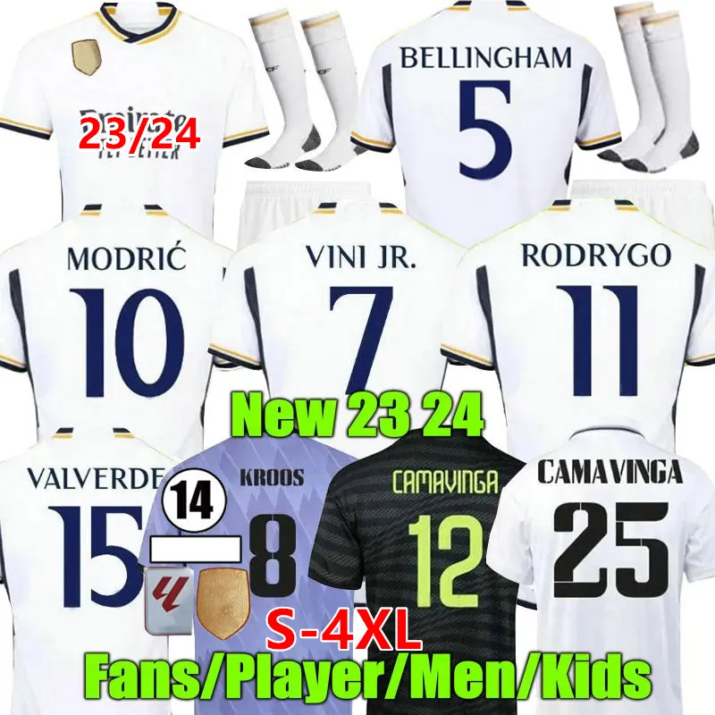 23 24 fans Player Version Soccer Jerseys BENZEMA RODRGO BELLINGHAM 2023 2024 VINI JR football shirt camiseta de futbol men kids women uniform MODRIC rEAl maDriDs, Player9
23 24 fans Player Version Soccer Jerseys BENZEMA RODRGO BELLINGHAM 2023 2024 VINI JR football shirt camiseta de futbol men kids women uniform MODRIC rEAl maDriDs, Player9