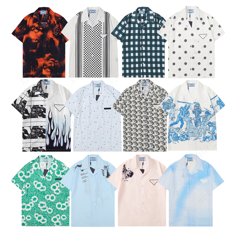 Casual Shirts Summer Designer 2023 Men Women Hawaii Style Button Lapel Cardigan Short Sleeve Oversized Shirt Blouses
Casual Shirts Summer Designer 2023 Men Women Hawaii Style Button Lapel Cardigan Short Sleeve Oversized Shirt Blouses