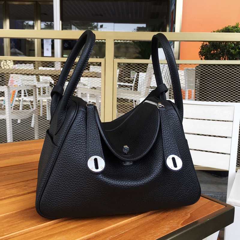 5A Bags Lindy26 Wax thread hand sewn TC top layer cow leather bag 26CM leather handbag Doctor's bag One shoulder women's bag, Elephant grey
5A Bags Lindy26 Wax thread hand sewn TC top layer cow leather bag 26CM leather handbag Doctor's bag One shoulder women's bag, Elephant grey