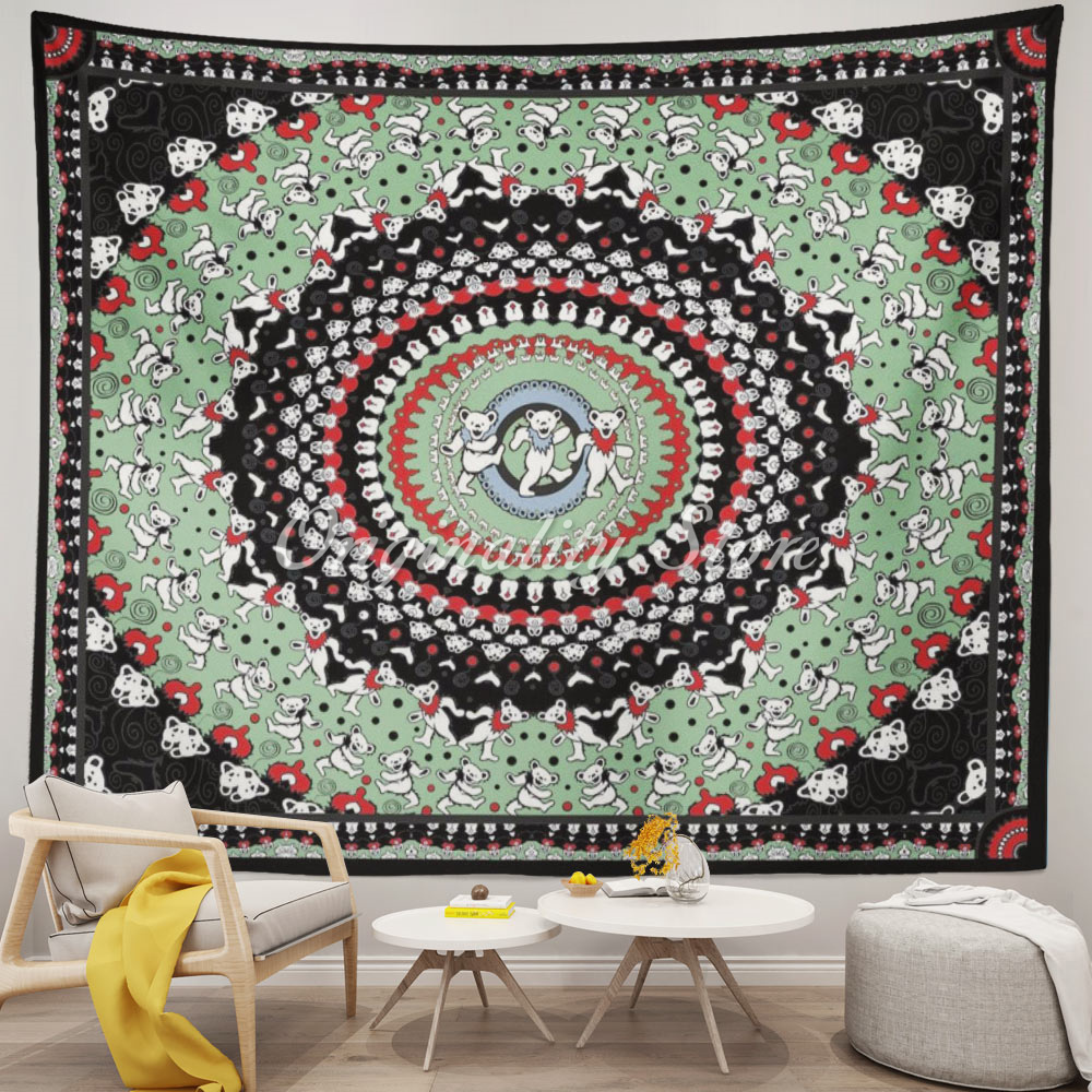 Tapestries Grateful Dead Dancing Bear Tapestry 230627