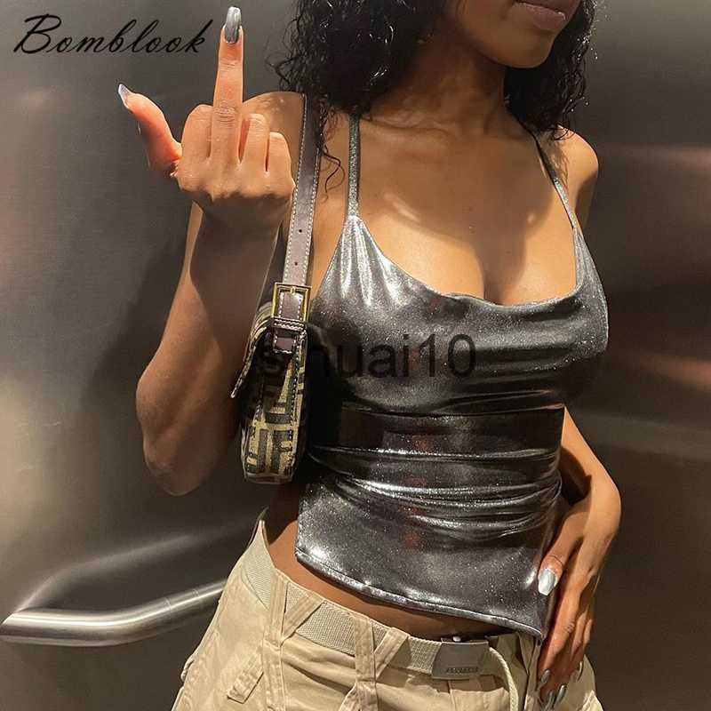 Women' T-Shirt Bomblook D22TP152 Solid Color Shiny Bodycon Sexy Y2K Style Vest Top 2022 New Summer Ladies Camisole Casual Basic J230627, D22tp152-sv
Women' T-Shirt Bomblook D22TP152 Solid Color Shiny Bodycon Sexy Y2K Style Vest Top 2022 New Summer Ladies Camisole Casual Basic J230627, D22tp152-sv