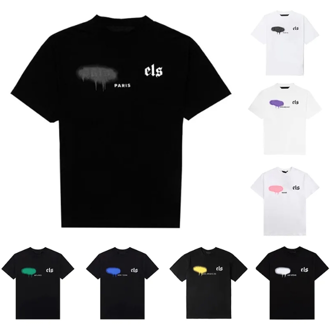 2023 mens designer t shirt clothes palms designer shirts women Fashion spray paint graffiti couple short sleeves high street loose Tide brand Crew Neck Letter, 35
2023 mens designer t shirt clothes palms designer shirts women Fashion spray paint graffiti couple short sleeves high street loose Tide brand Crew Neck Letter, 35
