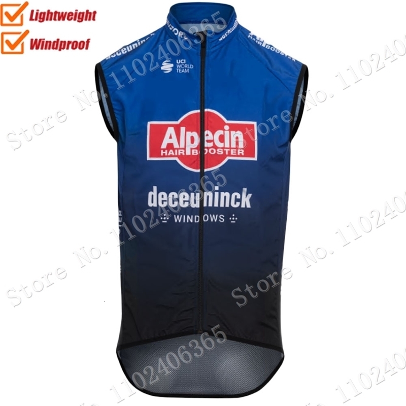 Cycling Shirts Tops Deceuninck Alpecin Cycling Vest Windproof Wind Vest Road Bike Jersey Sleeveless Clothes MTB Maillot Ciclism 230625, Wind vest 1
Cycling Shirts Tops Deceuninck Alpecin Cycling Vest Windproof Wind Vest Road Bike Jersey Sleeveless Clothes MTB Maillot Ciclism 230625, Wind vest 1