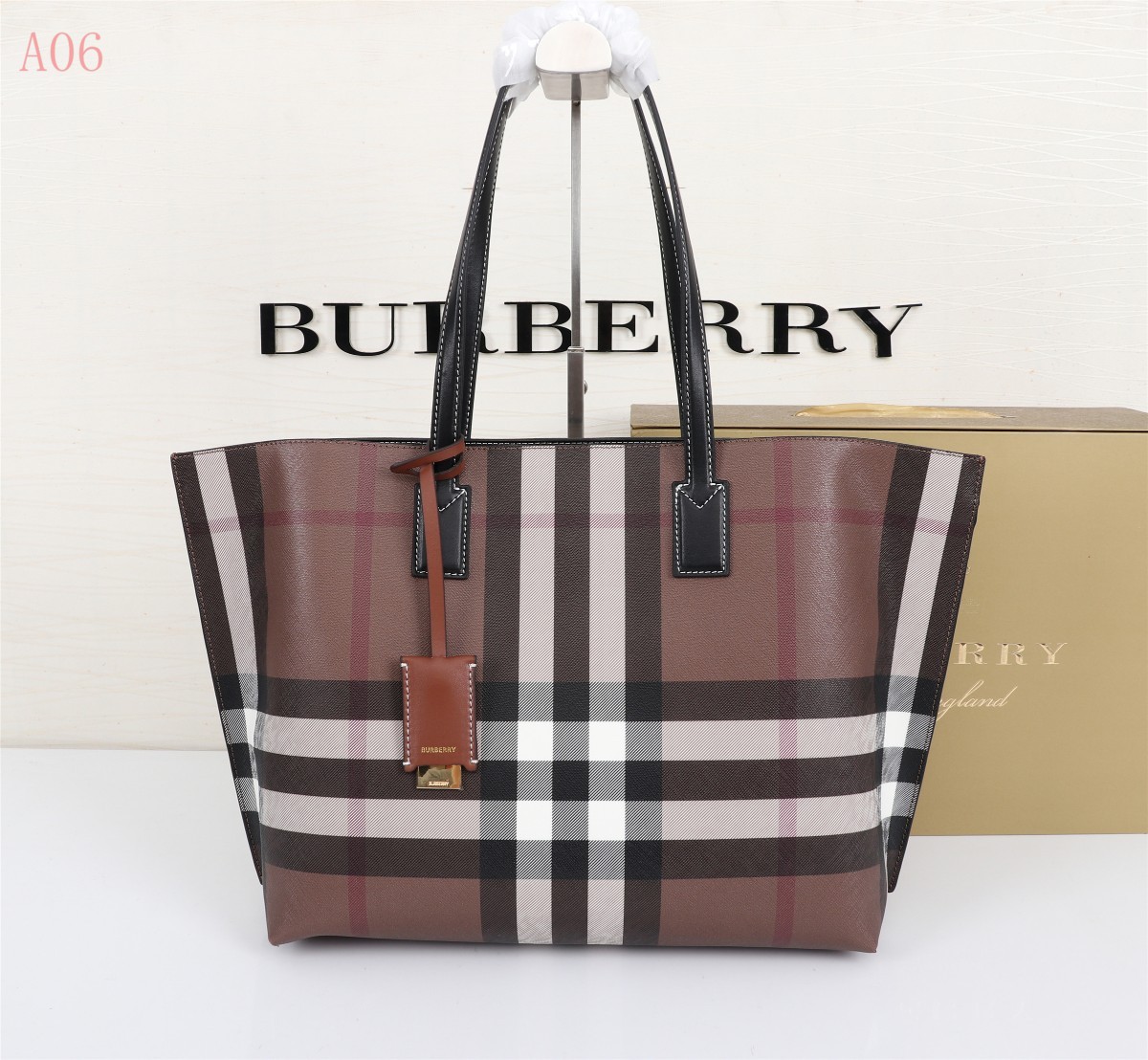 Original Ladies High Quality Genuine Shopping bag bags BURBERRY
