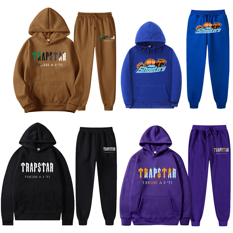 Luxury Trapstar designer mens Tracksuits womens printed letters hooded sweaters Sweatsuit loose fitting casual sports running plush thickened tracksuits, 40
Luxury Trapstar designer mens Tracksuits womens printed letters hooded sweaters Sweatsuit loose fitting casual sports running plush thickened tracksuits, 40